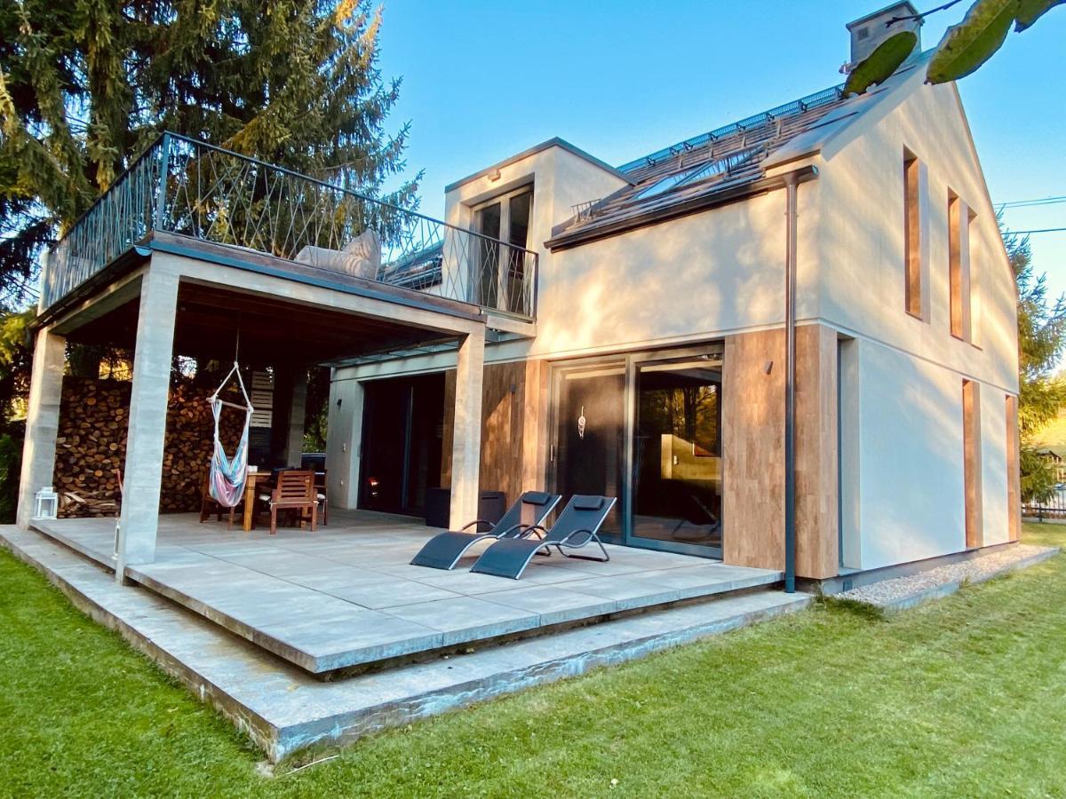 Villa Arthouse Pelnik Łukta Esterno foto